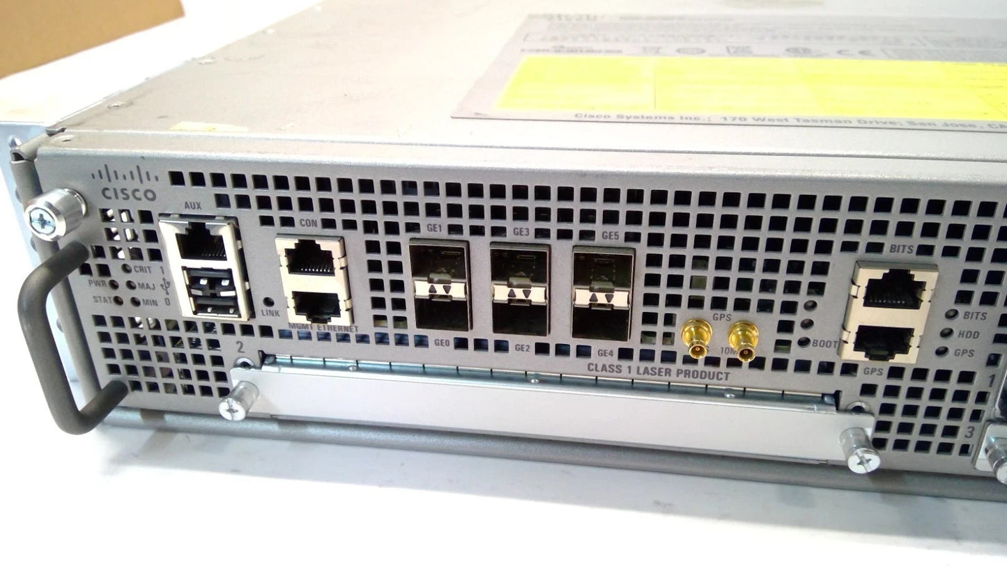 Cisco ASR1002-X Aggregation Services Router ASR1000 w/ Dual ASR1002-PWR-AC