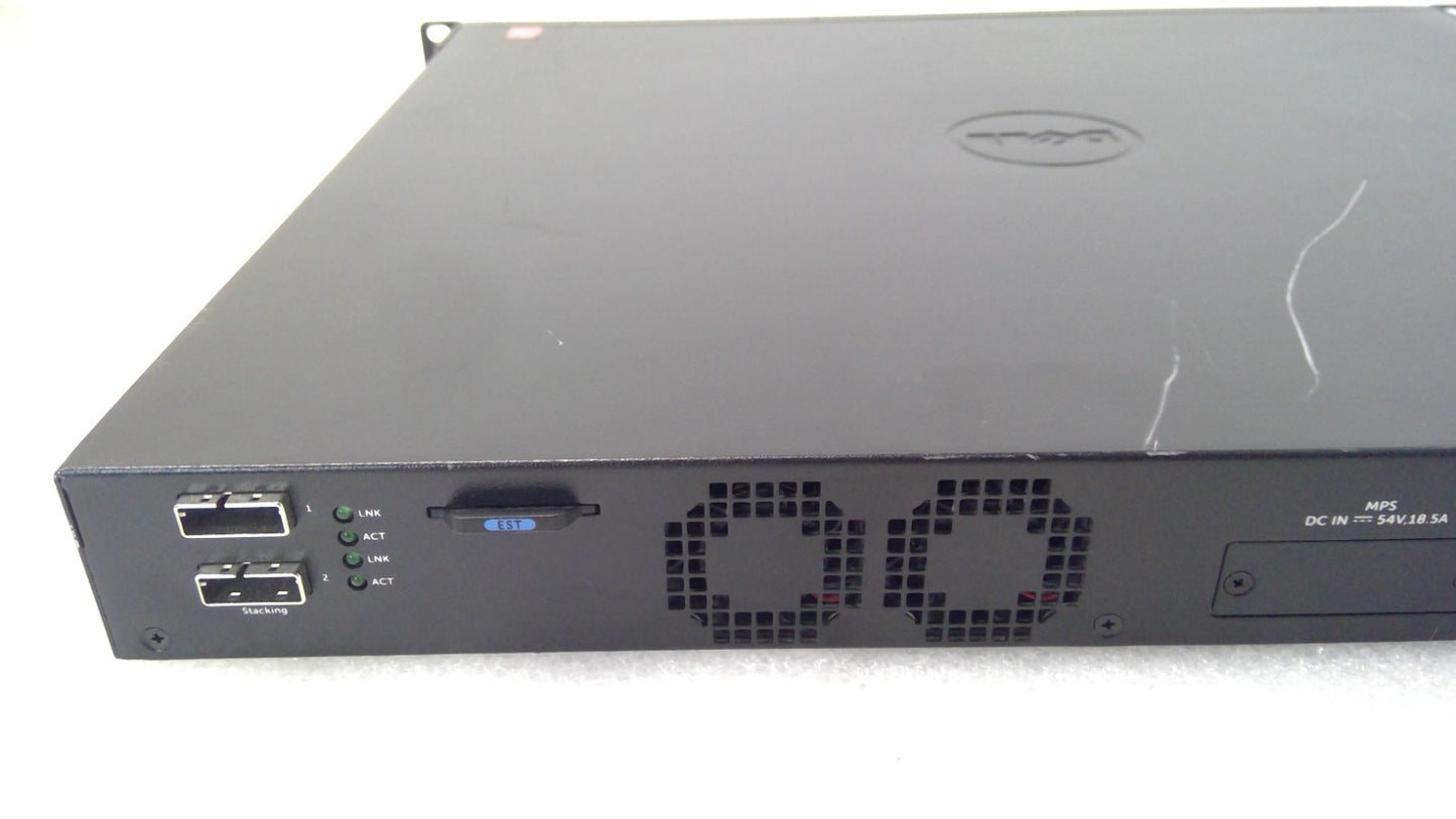 Dell N2048P Managed L2+ Switch 48 PoE+ Ethernet Ports & 2x 10Gb SFP+