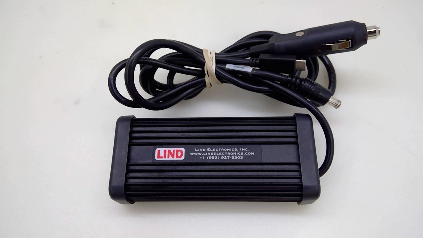 Lind USBC-4901 60W USB-C DC Car Adapter Dell XPS 15 9500 17 9700 Zebra