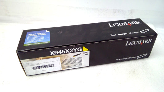 NEW  Lexmark X945X2YG YELLOW Toner Ctg for Lexmark X-940 Series
