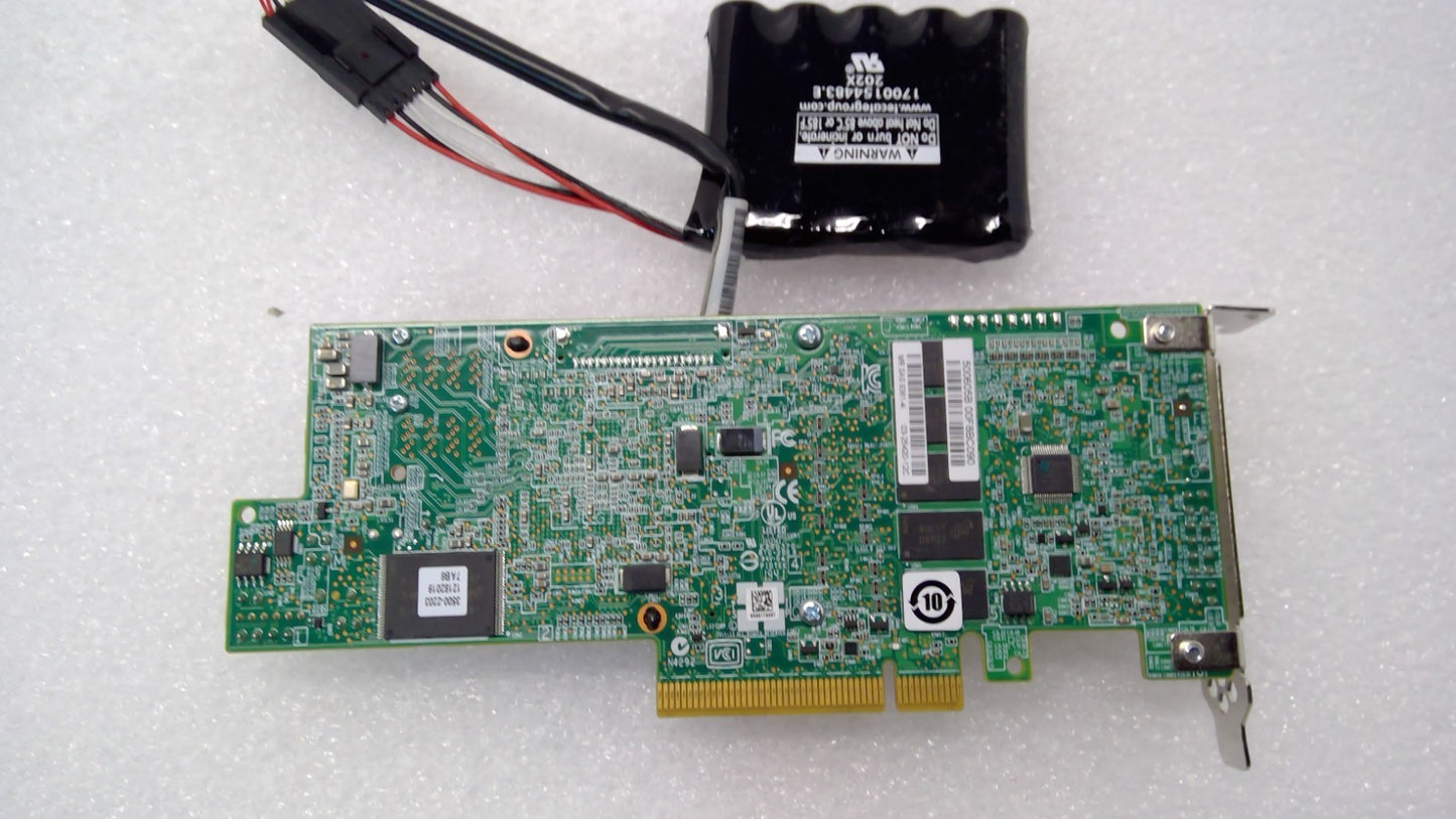 MegaRAID 9361-4i 12Gb/s SAS/SATA PCI Express RAID PCIe Controller w/Battery