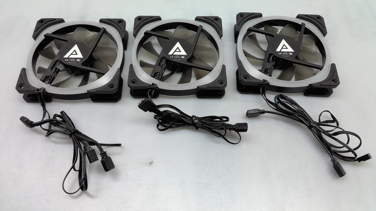 ZHANYU LED Computer Case PC Cooling Fan RGB 3Pin 12V 120mm LN12L-RGB-3