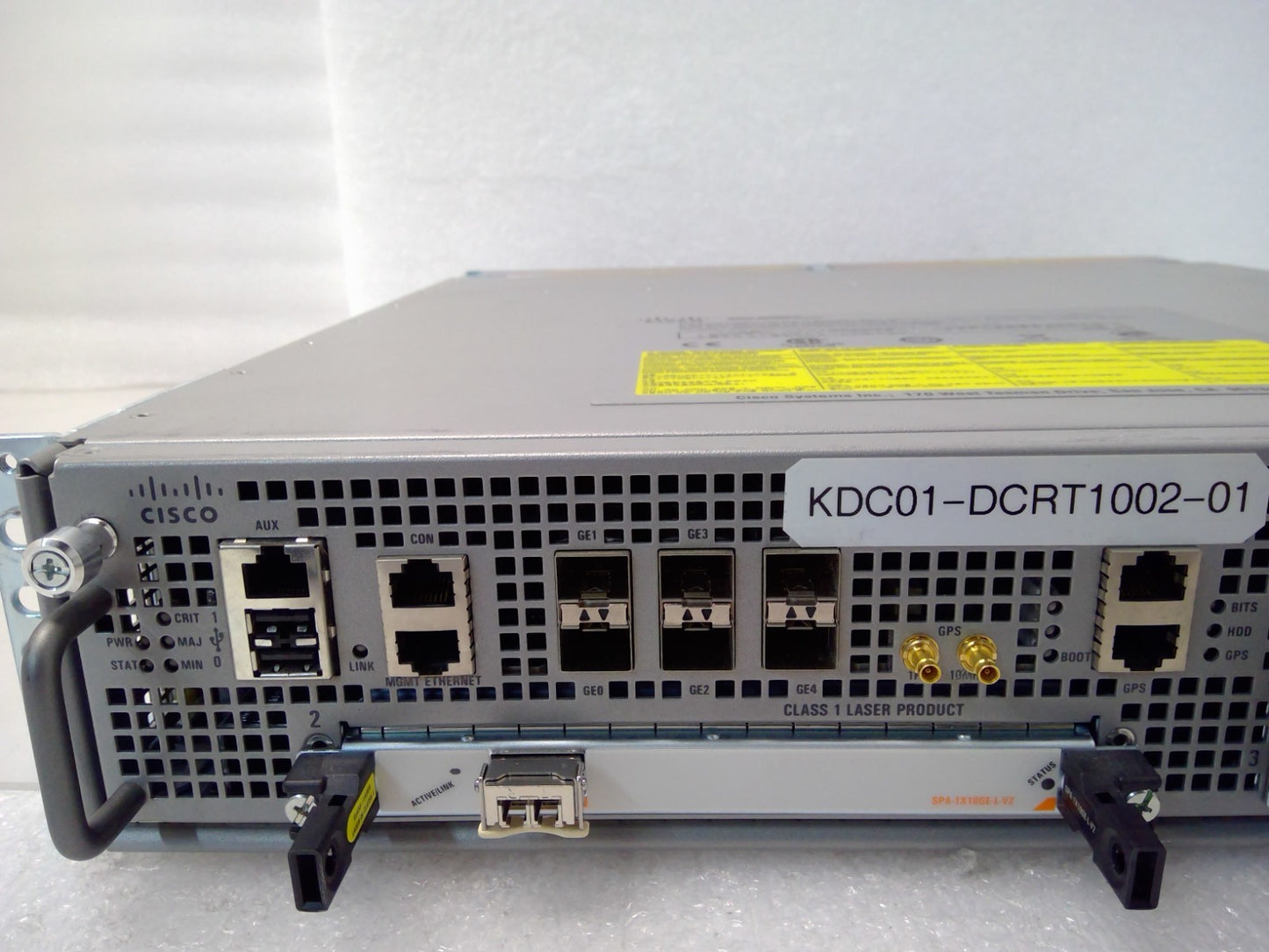 Cisco ASR1002-X Router  Dual ASR1002-PWR-AC, 3x SPA-1x10GE-L-V2