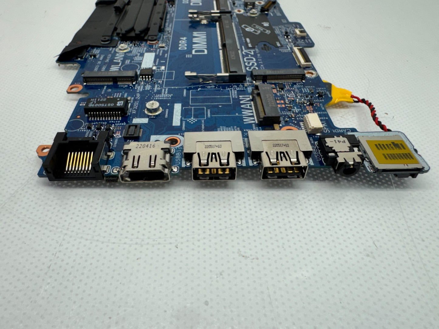 Dell Latitude 5530 Motherboard Intel i7-1265U@1.80GHz P/N 0MWVR8
