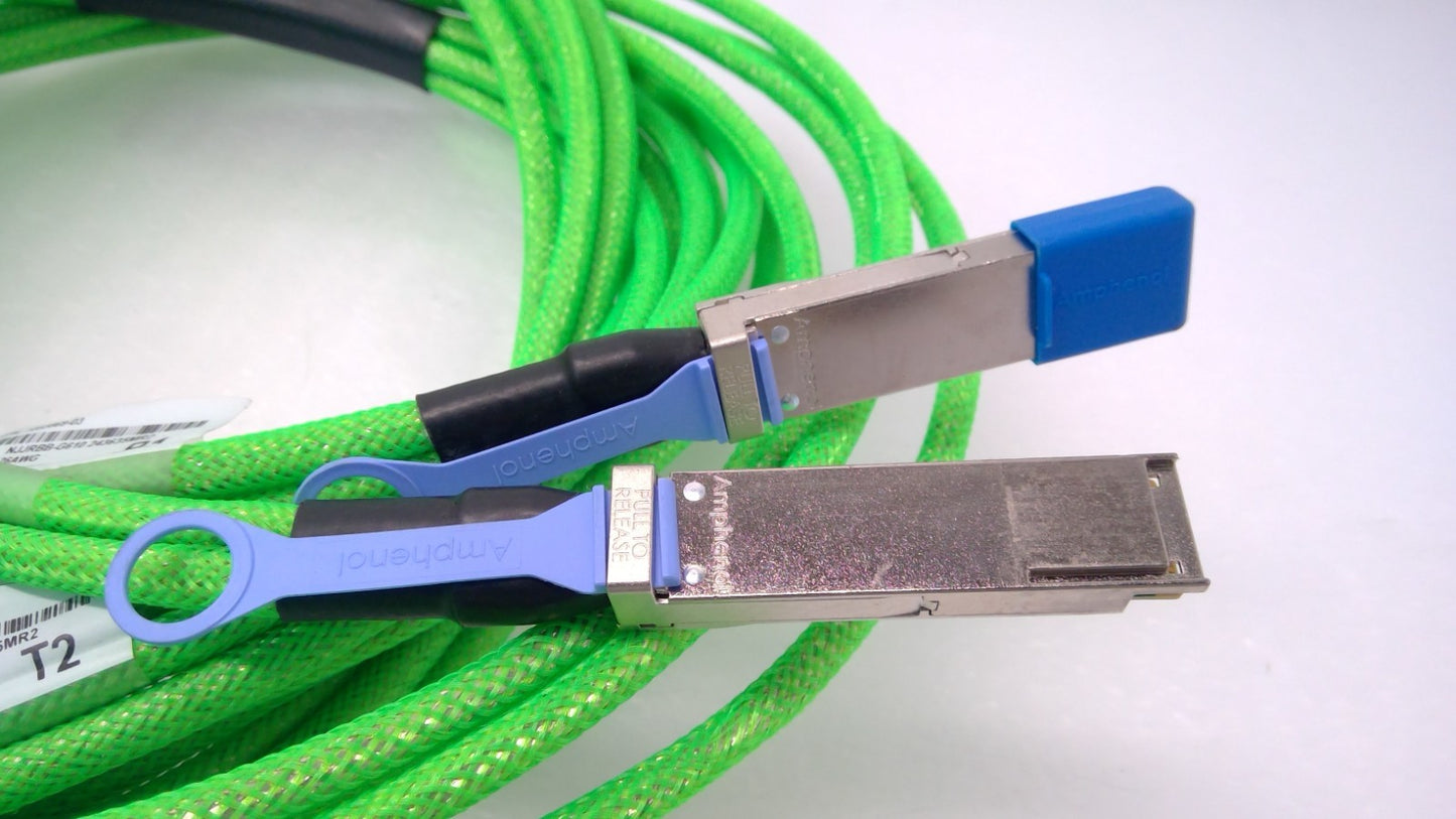 Amphenol NJJRBB-G610 400G Twin-port OSFP TO 2x400G QSFP112 DAC Cable 3.5M 26AWG