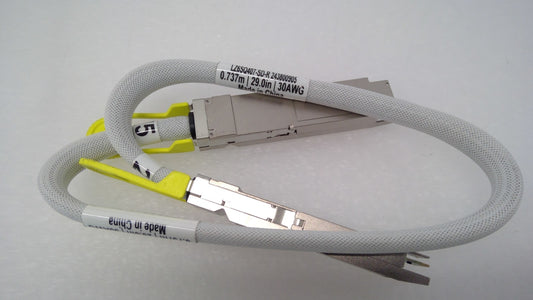 Luxshare 800G OSFP to OSFP DAC Cable 0.737m 30AWG LZ6SQ407-SD-R 1155846-03