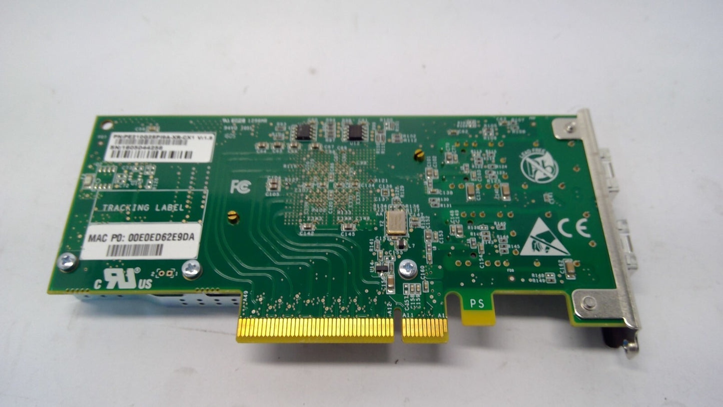 Silicom Dual-Port 10GB SFP PCIe Ethernet Server Adapter P/N: PE210G2SPI9A-XR-CX1