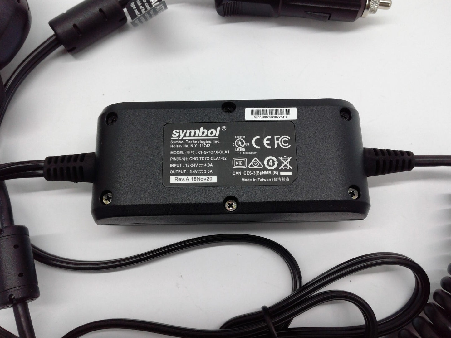 Symbol Vehicle Car Charger Cable for Symbol Motorola TC70 TC75  CHG-TC7X-CLA1