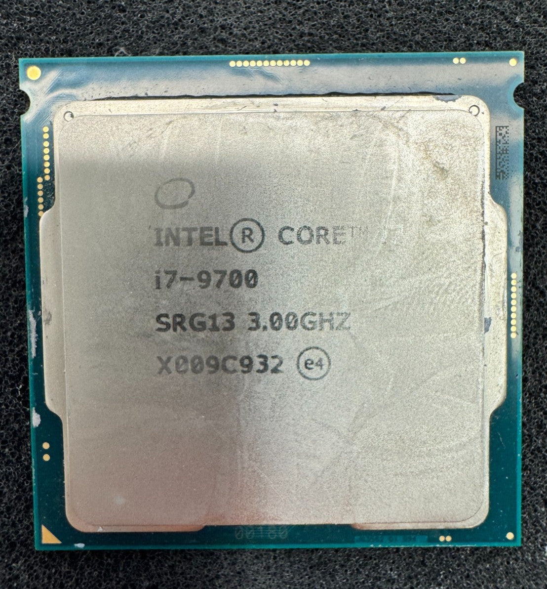 Intel Core i7-9700 SRG13 Desktop Processor 3GHz, 8-Core Tested