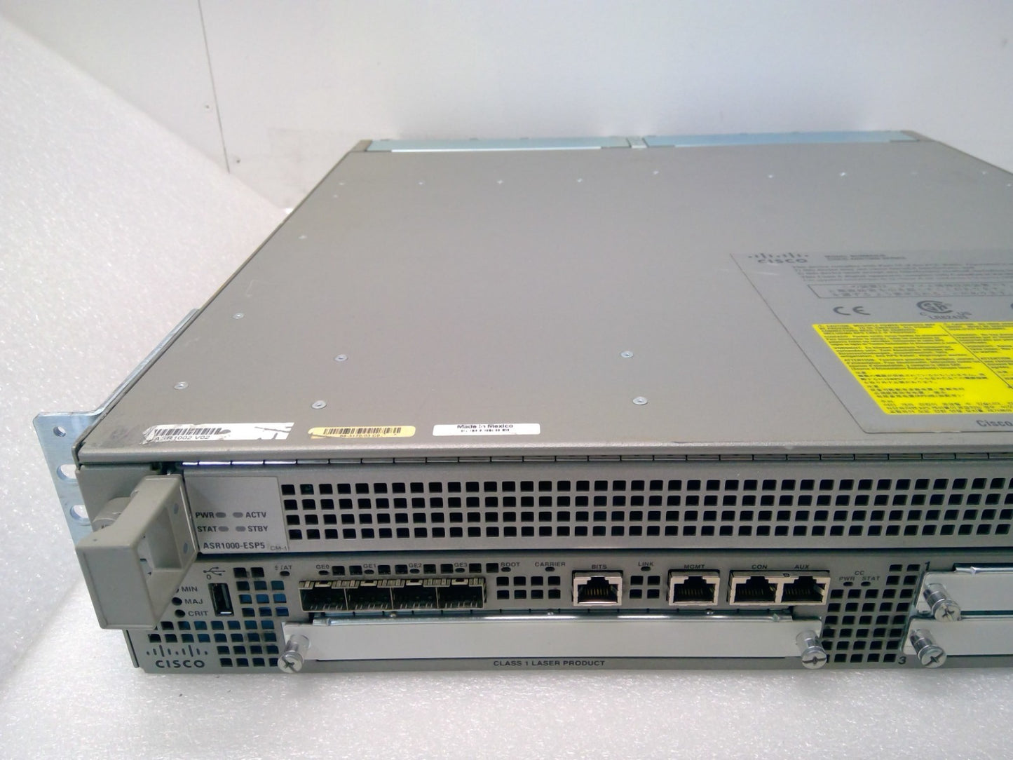 Cisco ASR1002 Aggregation Services Router ASR1000 w/ Dual ASR1002-PWR-AC