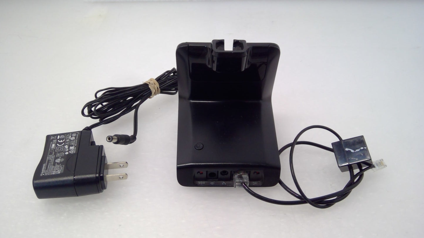 Plantronics C054 CS540 Base Station with Power Adapter & Telephone Cable Tested