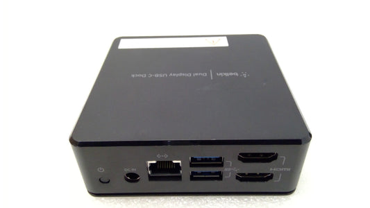 Belkin INC002 Dual Display USB-C Docking Station Unit Only (No Power Adapter)