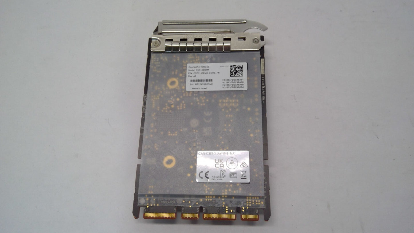 Nvidia ConnectX-7 100GBe Network Adapter SFP+ CX71343DM CX71143DMC-CDBE_FB