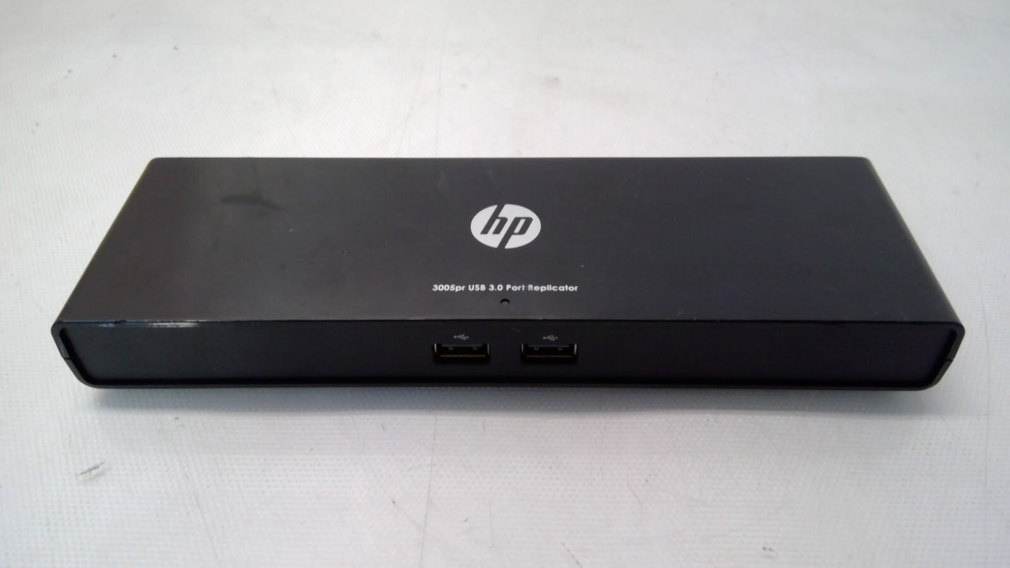 HP 3005pr USB 3.0 Port Replicator HSTNN-IX06 Part No 681280-001 No Power Supply