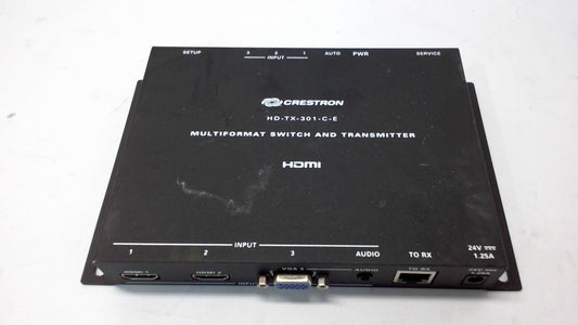 CRESTRON HD-TX-301-C-E Multiformat Switch and Transmitter HDMI VGA