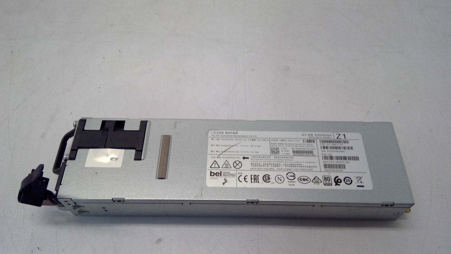 Cisco NXA-PAC-2KW-PI 341-1888-01 Power Supply for Nexus 9300-GX