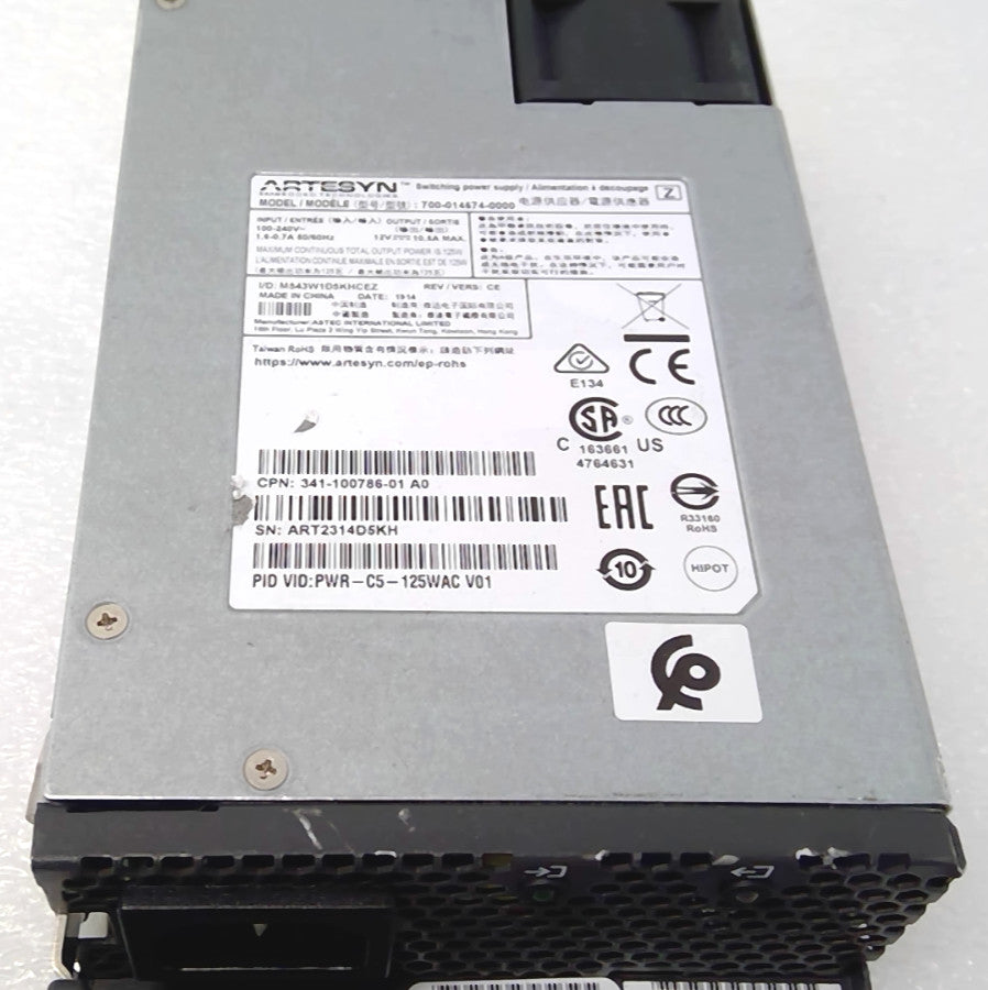 *READ*Cisco PWR-C5-125WAC 125W AC Power Supply for Catalyst 9200 Series Switches