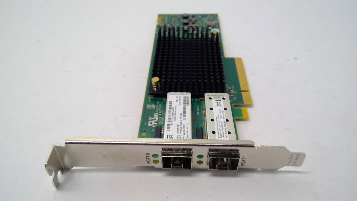 HPE SN1600E Dual Port FC Host Bus Adapter HBA PCIe 32GB QOL12-63002 P31339-001