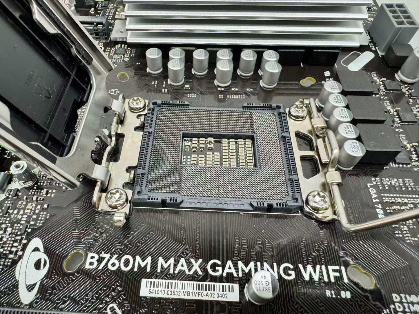 ASUS B760M MAX GAMING WIFI Motherboard DDR5 Intel Socket 1700 *READ**