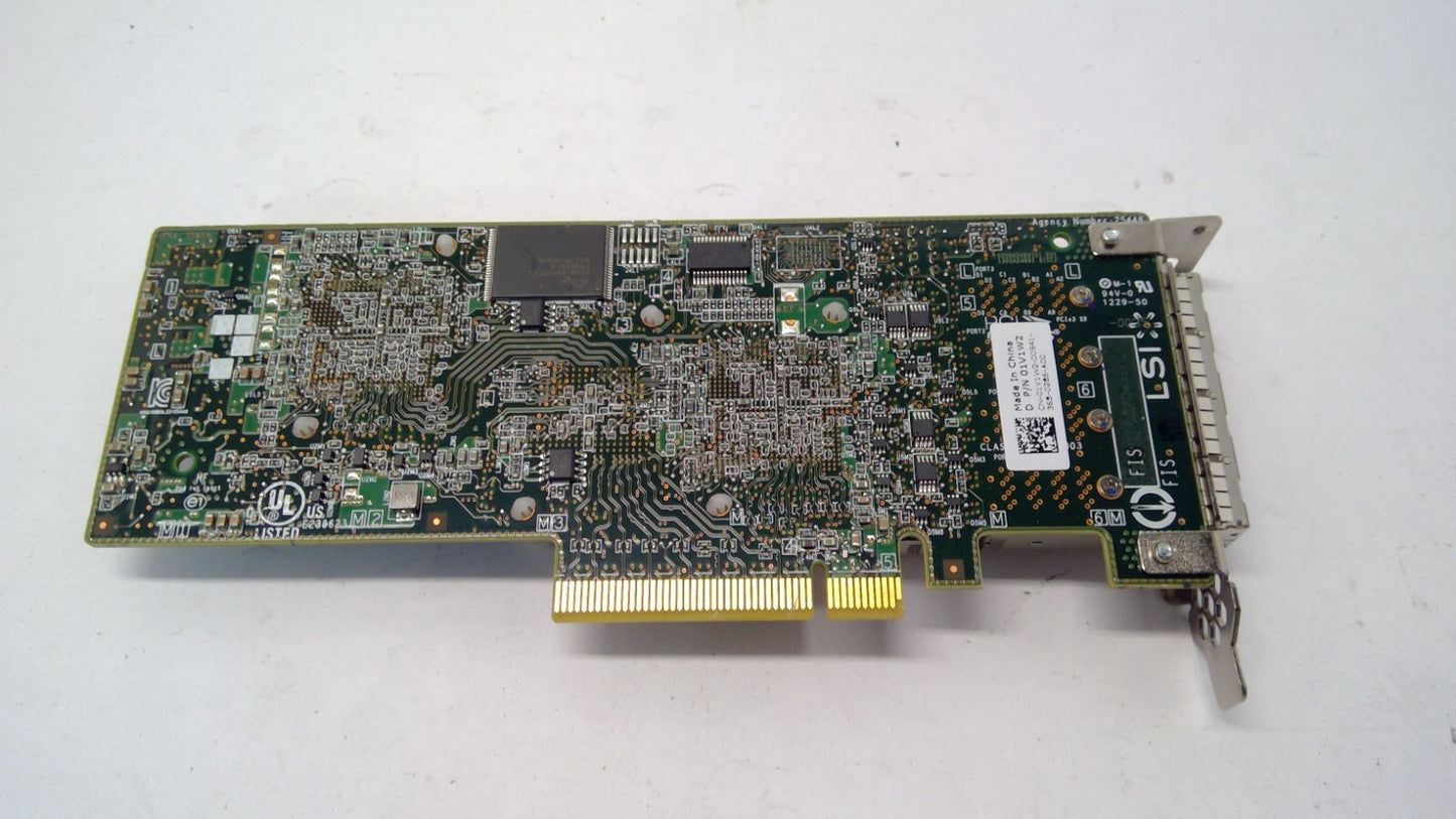 LSI 9206-16e Quad Port SAS 6Gb/s Host Bus Adapter Controller Card PCI-e H3-25553