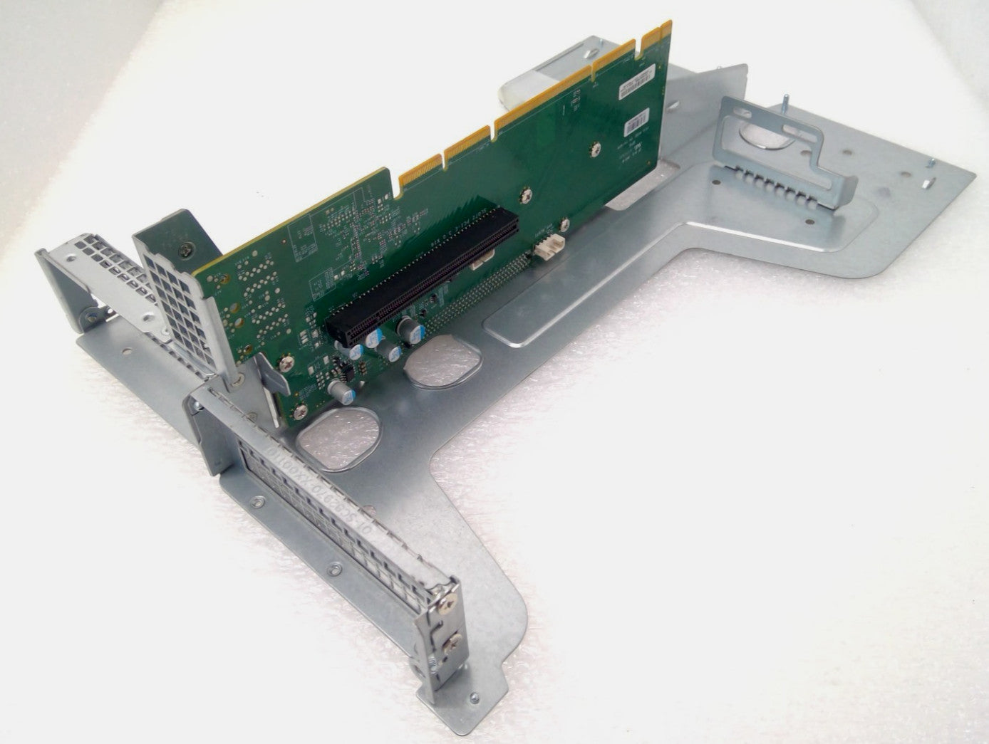 Supermicro Metal GPU Riser Cage Bracket 01-SC82968-XX00T-101 W/ AOC-2UR66 Card