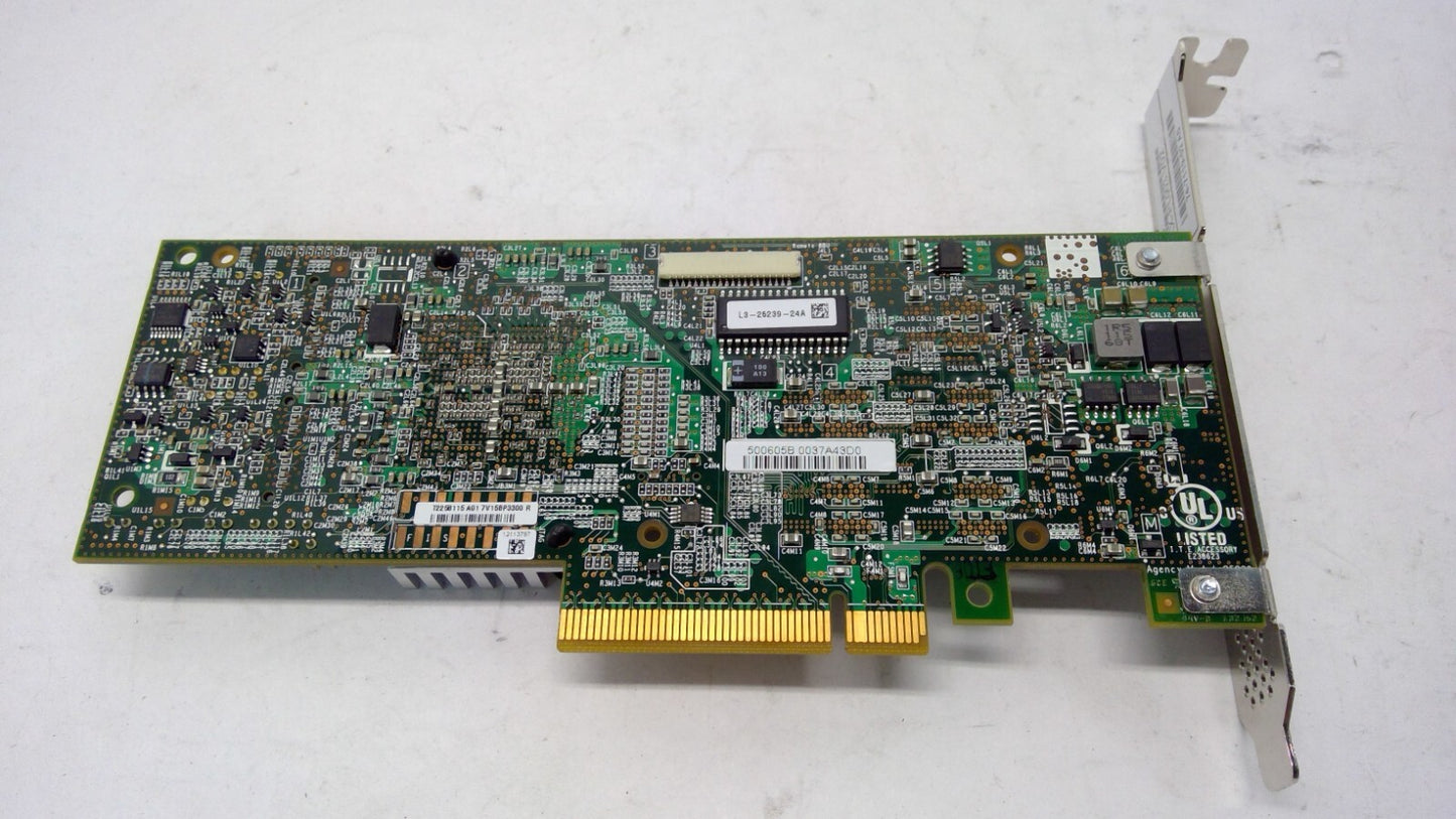 LSI Megaraid SAS 9261-8i SATA / SAS Controller RAID L3-25239 High bracket