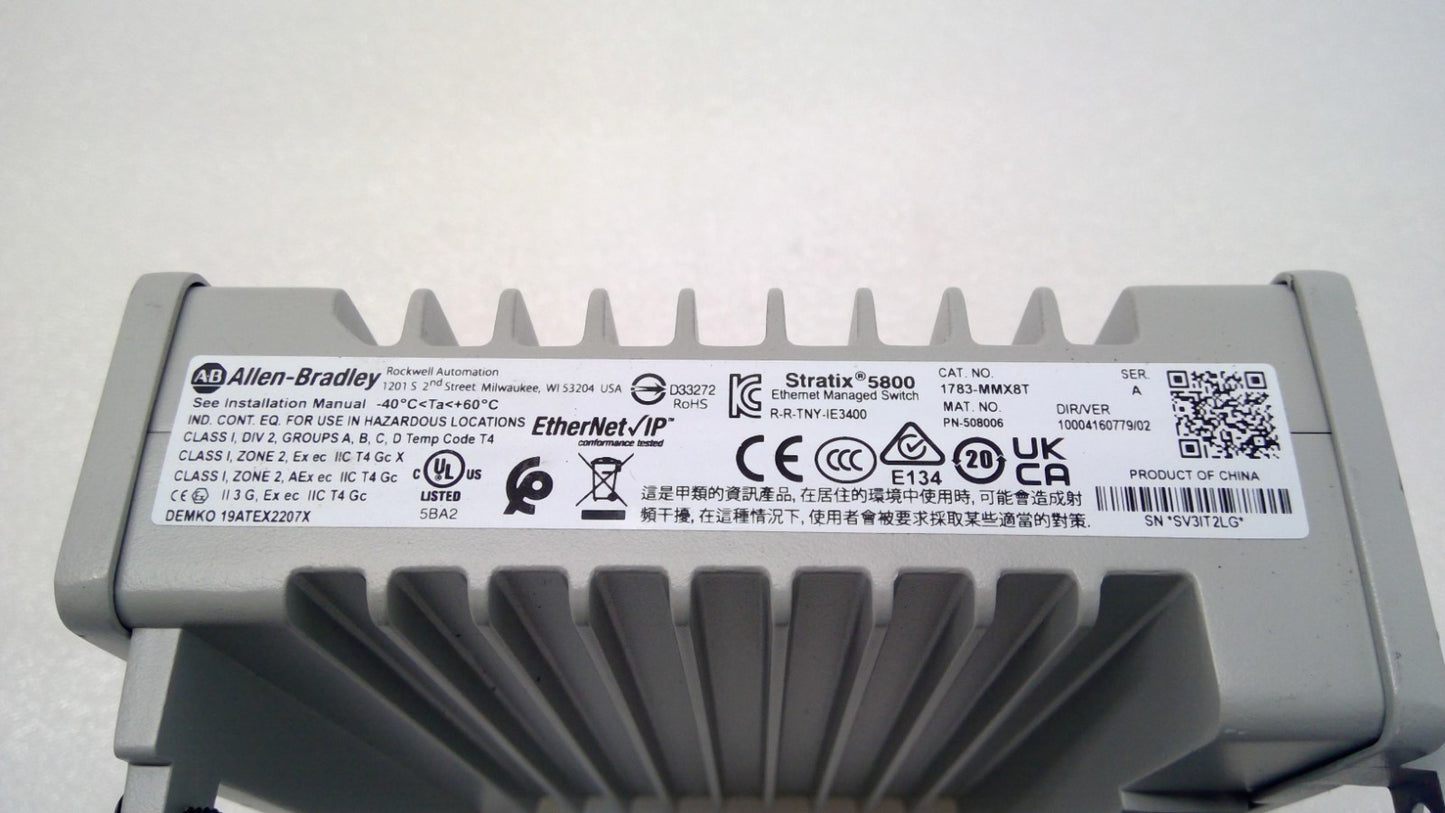 Allen-Bradley 1783-MMX8T Stratix 5800 Rockwell Automation Expansion Module