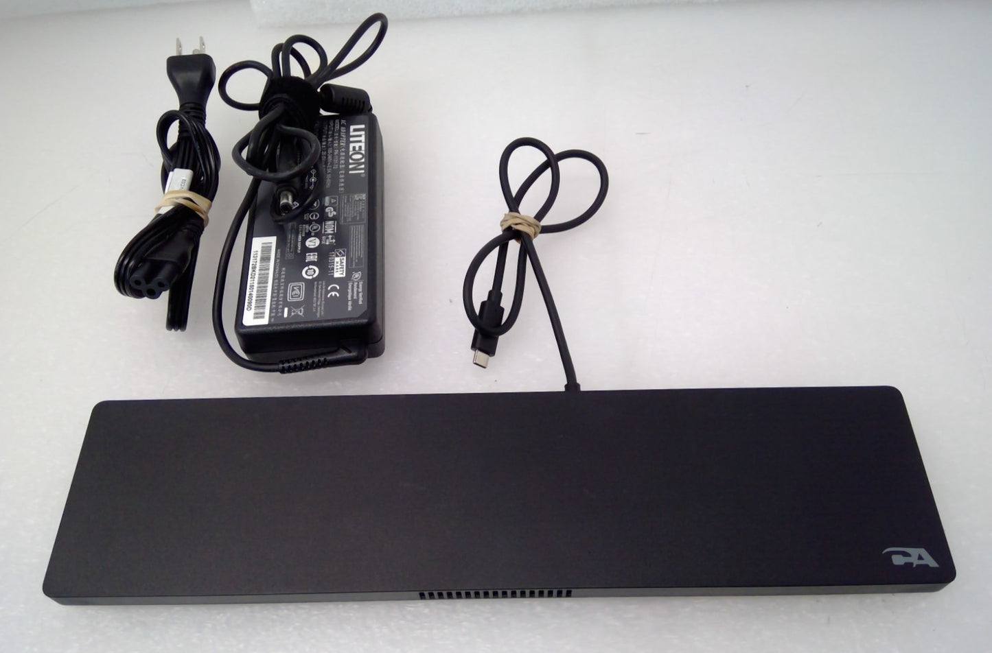 Cyber Acoustics DS-2000 USB-C Docking Station Dual Monitor 4K DP HDMI Ethernet