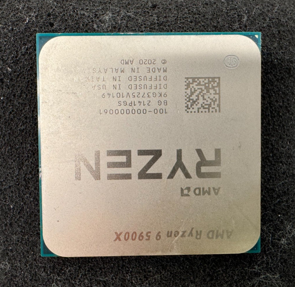 AMD Ryzen 9 5900X Desktop Processor 3.7GHz, 12-Core, 24-Thread Socket AM4 Tested