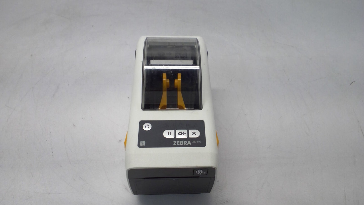 Zebra ZD410 Thermal Label Printer USB Ethernet Bluetooth ZD41H22-D01E00EZ