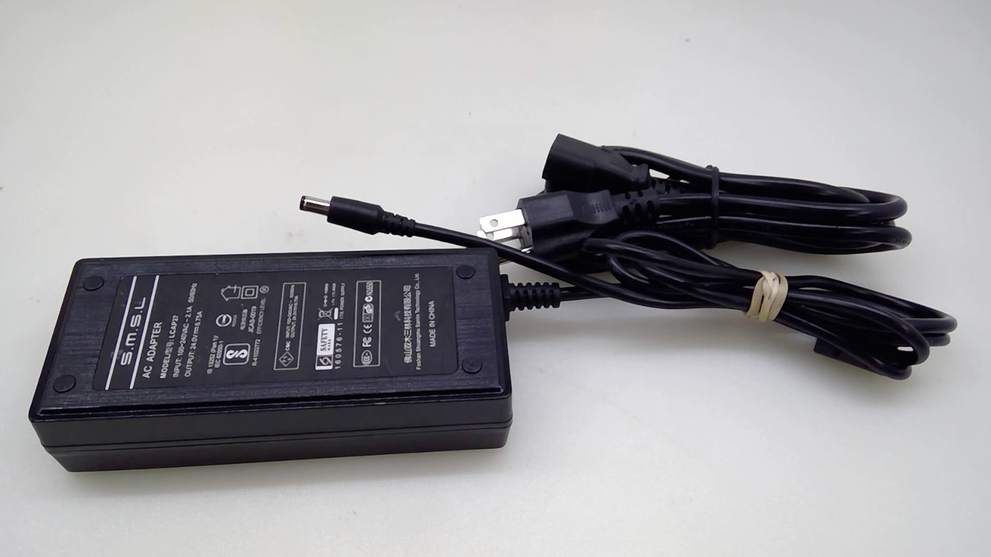OEM SMSL LCAP37 162W 24V 6.75A AC Adapter AD18 SA300 DA-6 DA-8s Amplifier