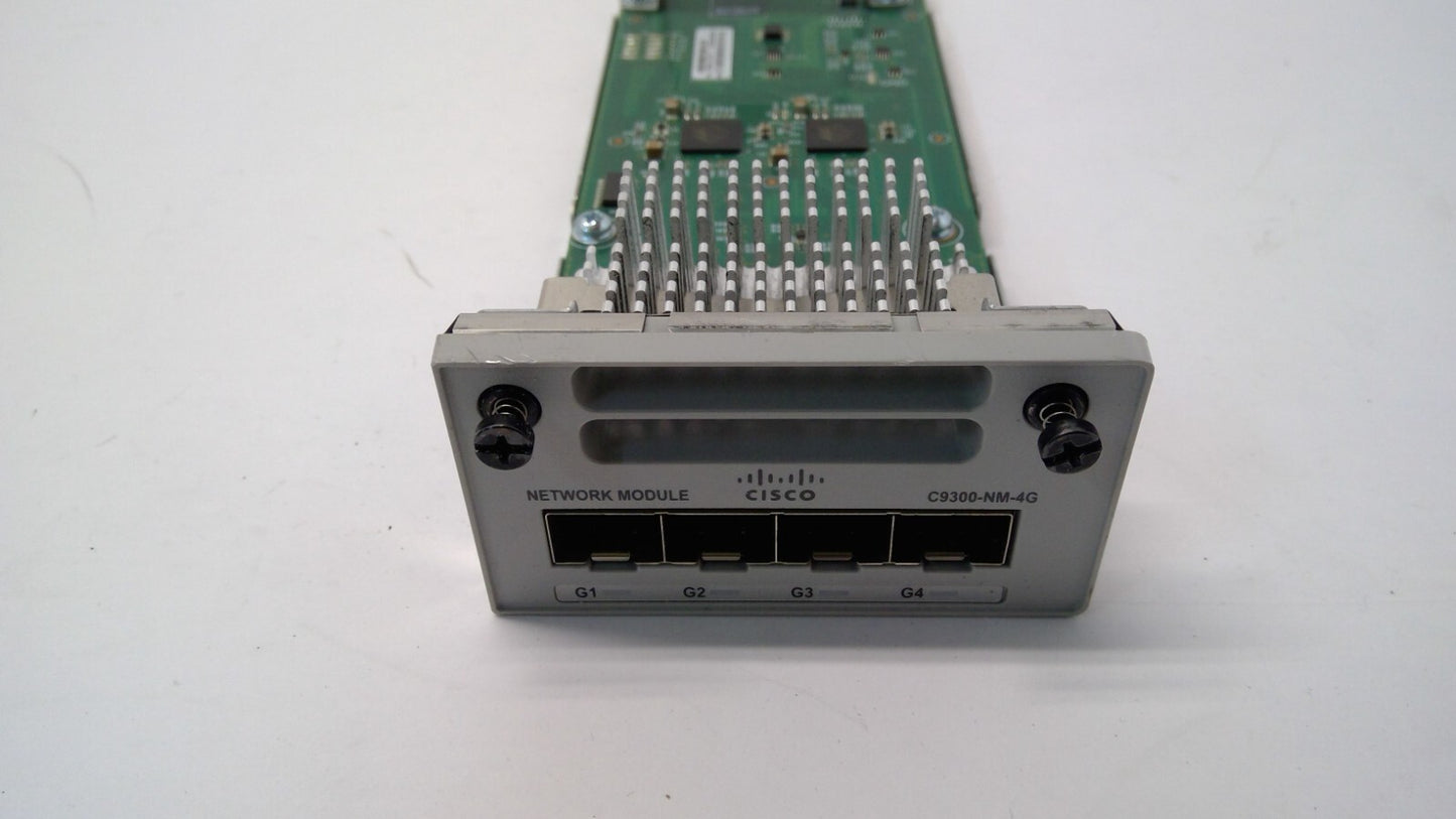 Cisco C9300-NM-4G 4-Port 1Gb SFP+ Network Module for Catalyst