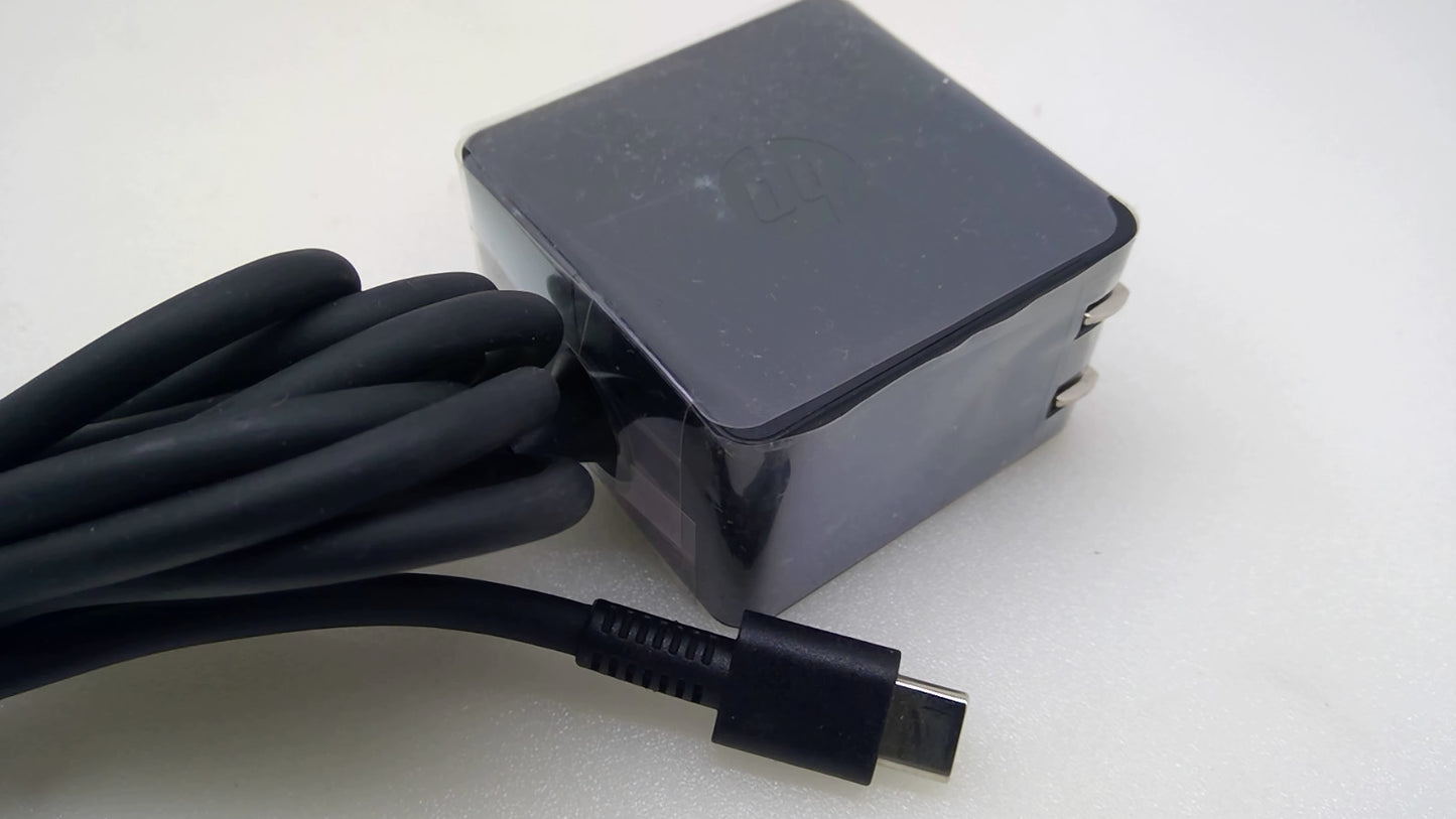 Genuine HP 30W USB-C Wall Charger TPN-LA25 M75196-001 M75265-001 Type-C
