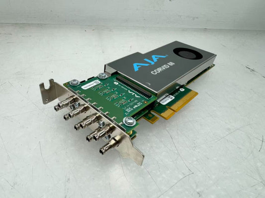 AJA Corvid 88 8-Channel 3G-SDI I/O Card with Fan