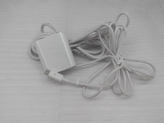 Genuine Dell 45W USB C/ TYPE C Laptop Charger Ac Adapter HA45NM180 White