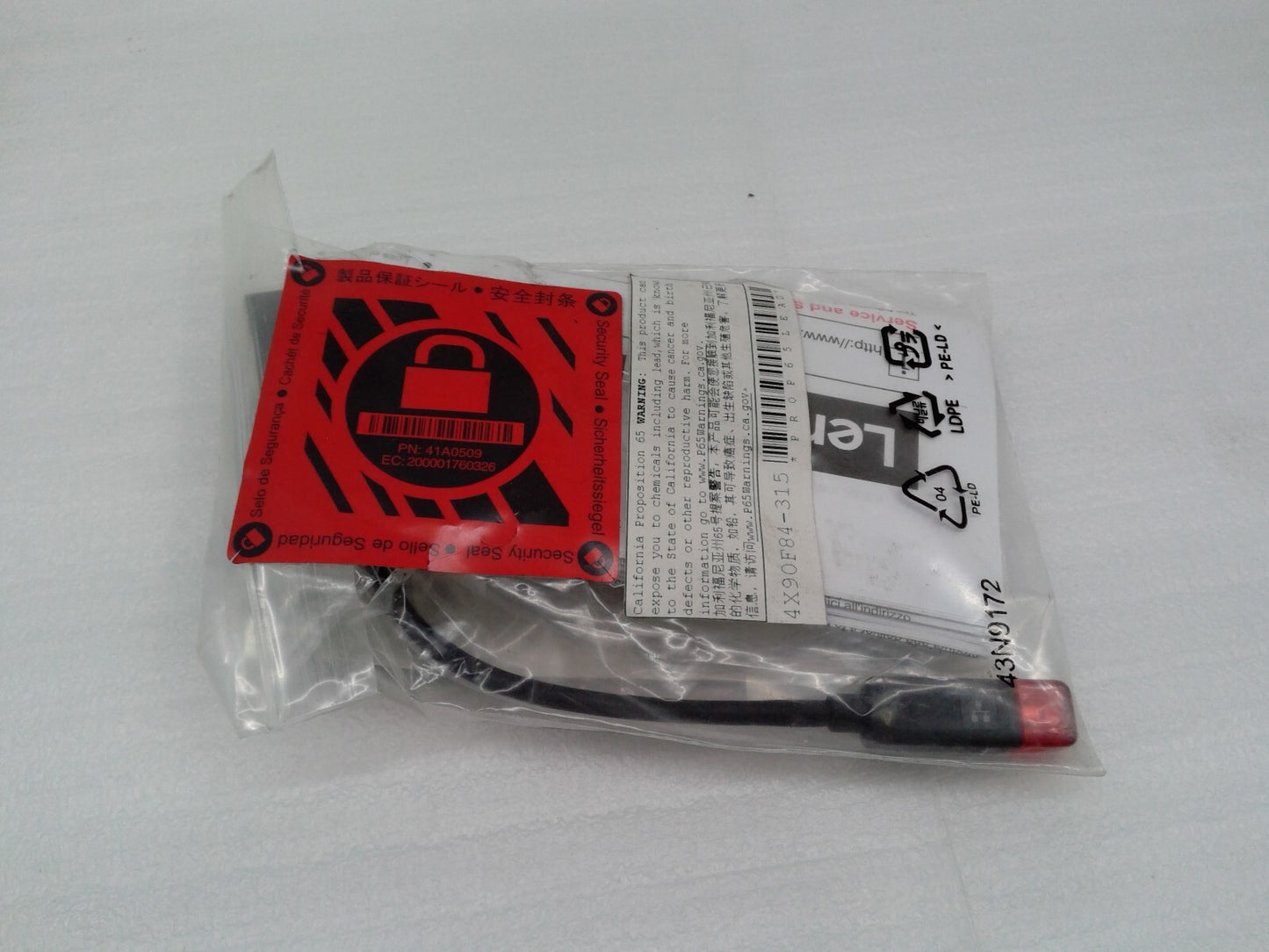 OEM Lenovo Ethernet Extension Cable for ThinkPad X1 Network Adapter