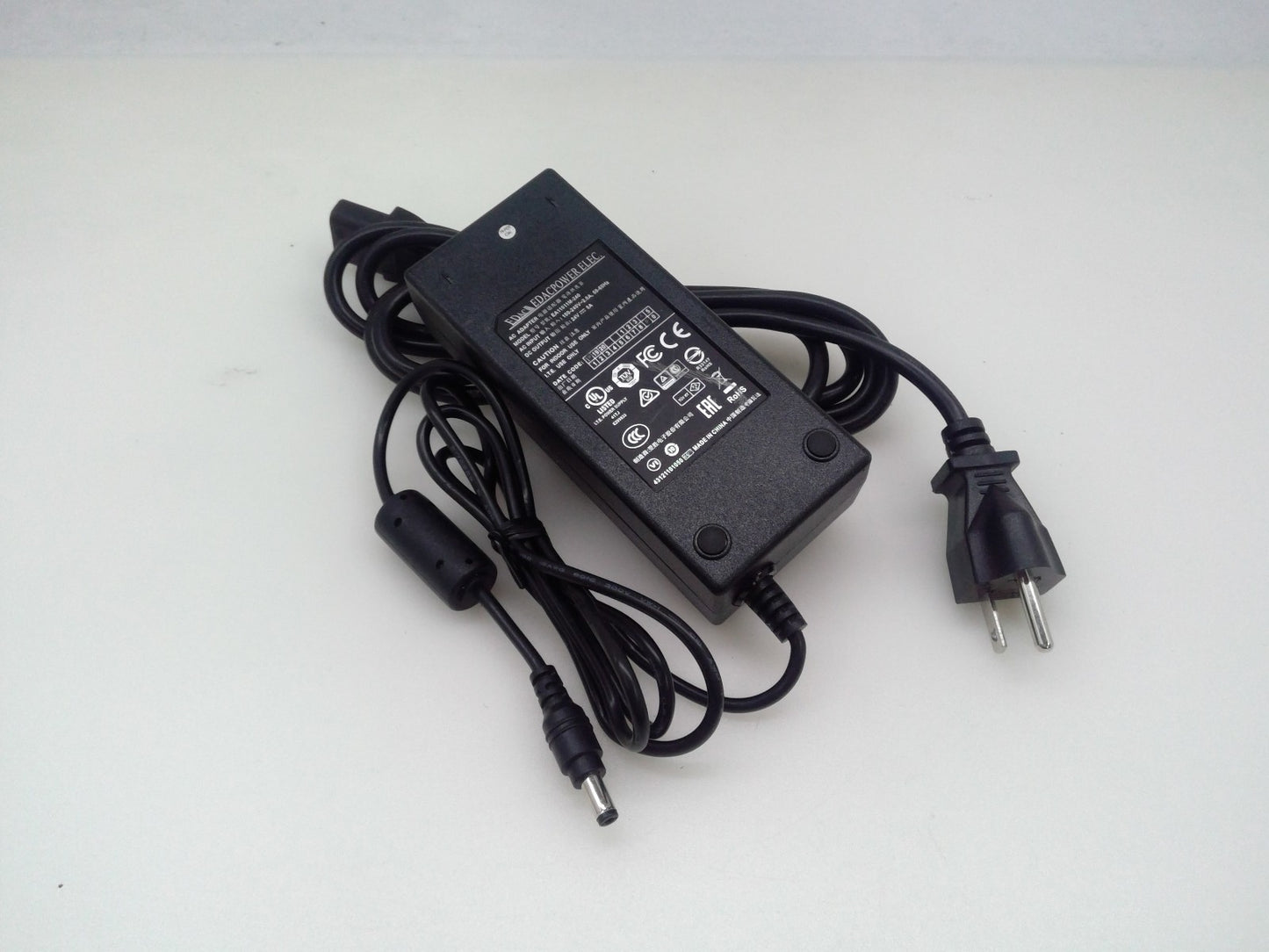 Genuine EA11011M-240 EDAC AC Power Supply Adapter 24V 5A 5.5*2.5mm