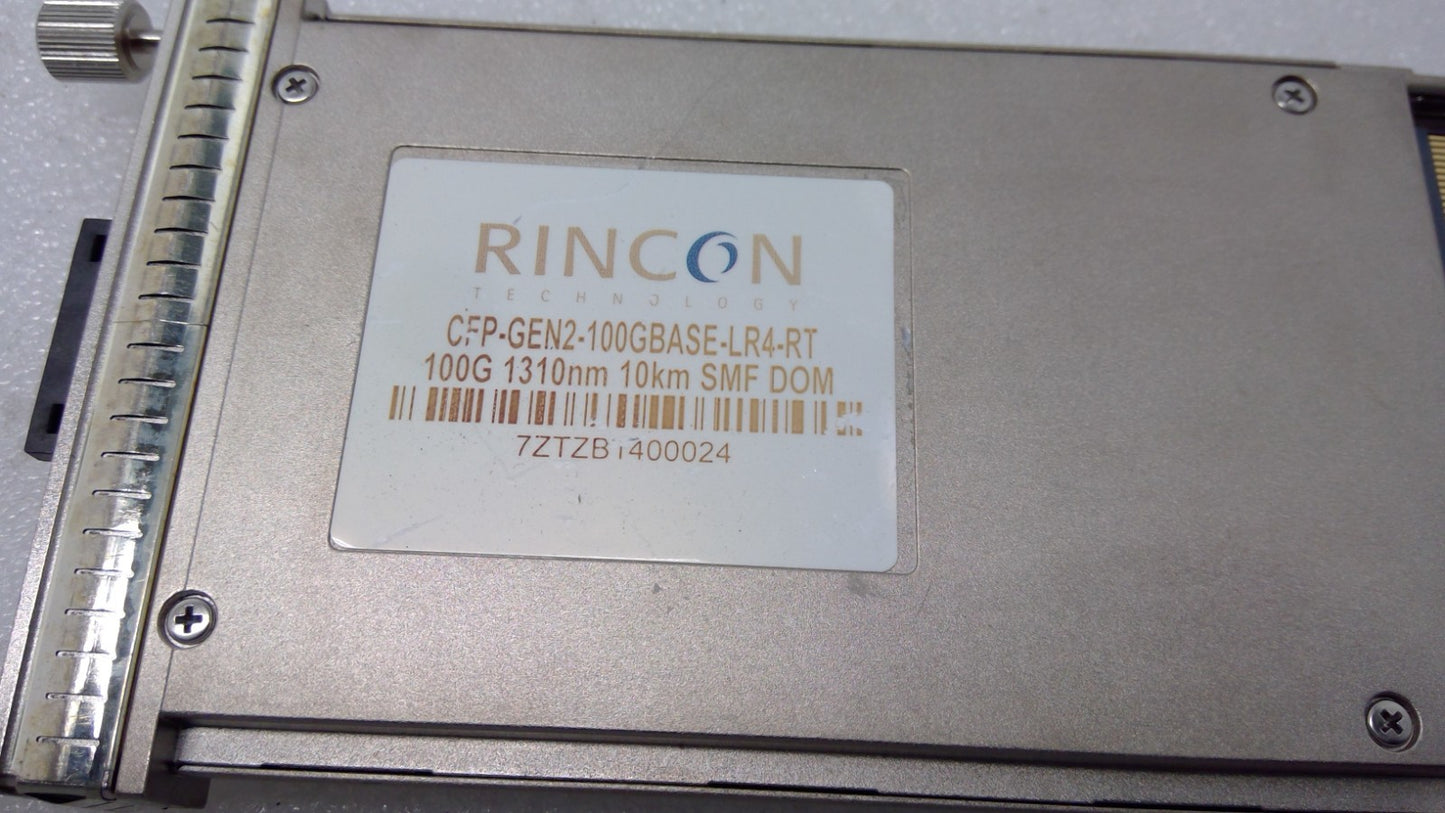 Rincon CFP-GEN2-100GBASE-LR4-RT 100G 1310nm 10km SMF DOM CFP