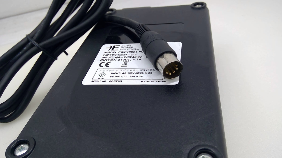 Genuine ELPAC FWP10024-516 24V 4.2A 100W 5-Pin DIN Industrial Power Supply