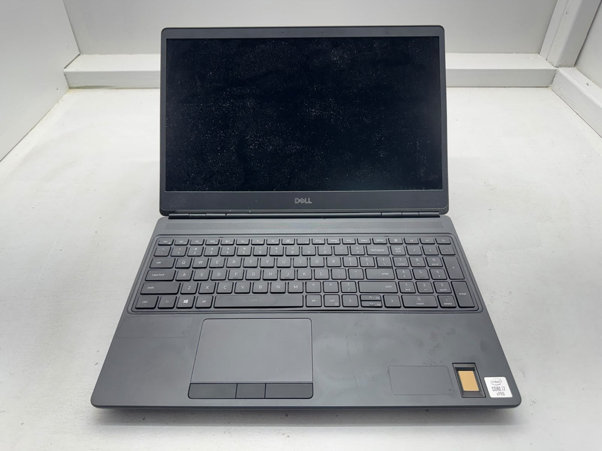Dell Precision 7550 Intel i7-10850H@2.70GHz 32GB 512GB T2000 -READ- "no camera"