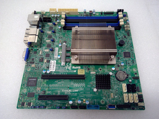 Supermicro X10SLM+-LN4F Intel LGA 1150 DDR3 Server Motherboard W/Hradsink