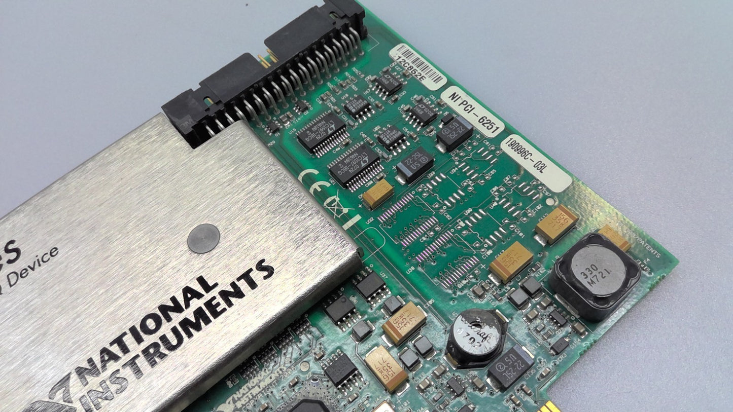 National Instruments M Series NI PCI-6251 Multifunction DAQ Card 190996C-03L