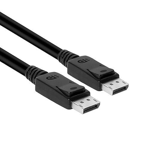 Club 3D CAC-2068 M/M 2M 6.56ft 28AWG DisplayPort 1.4 HBR3 Cable 32.4Gbps 8K 60Hz
