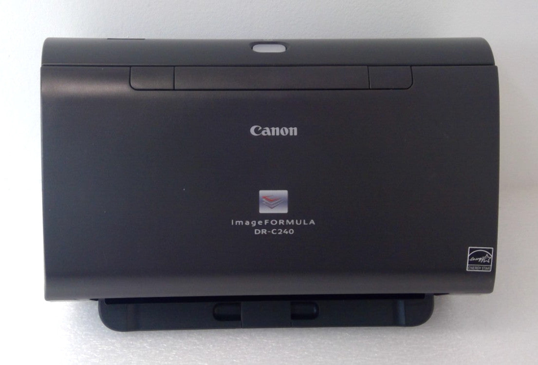 Canon imageFORMULA DR-C240 Desktop Document Scanner 45ppm Duplex ADF -NO AC