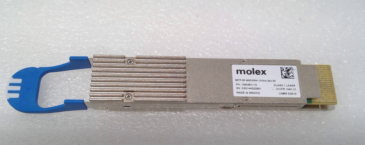 MOLEX 400G QSFP-DD DR4+ 2KM G2 1310NM 1064281115 Transceiver Module