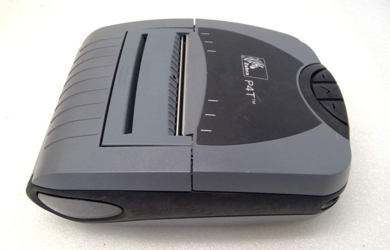 Zebra P4T Thermal Label Printer P4D-0UG00000-00 w/ Battery NO AC Adapter