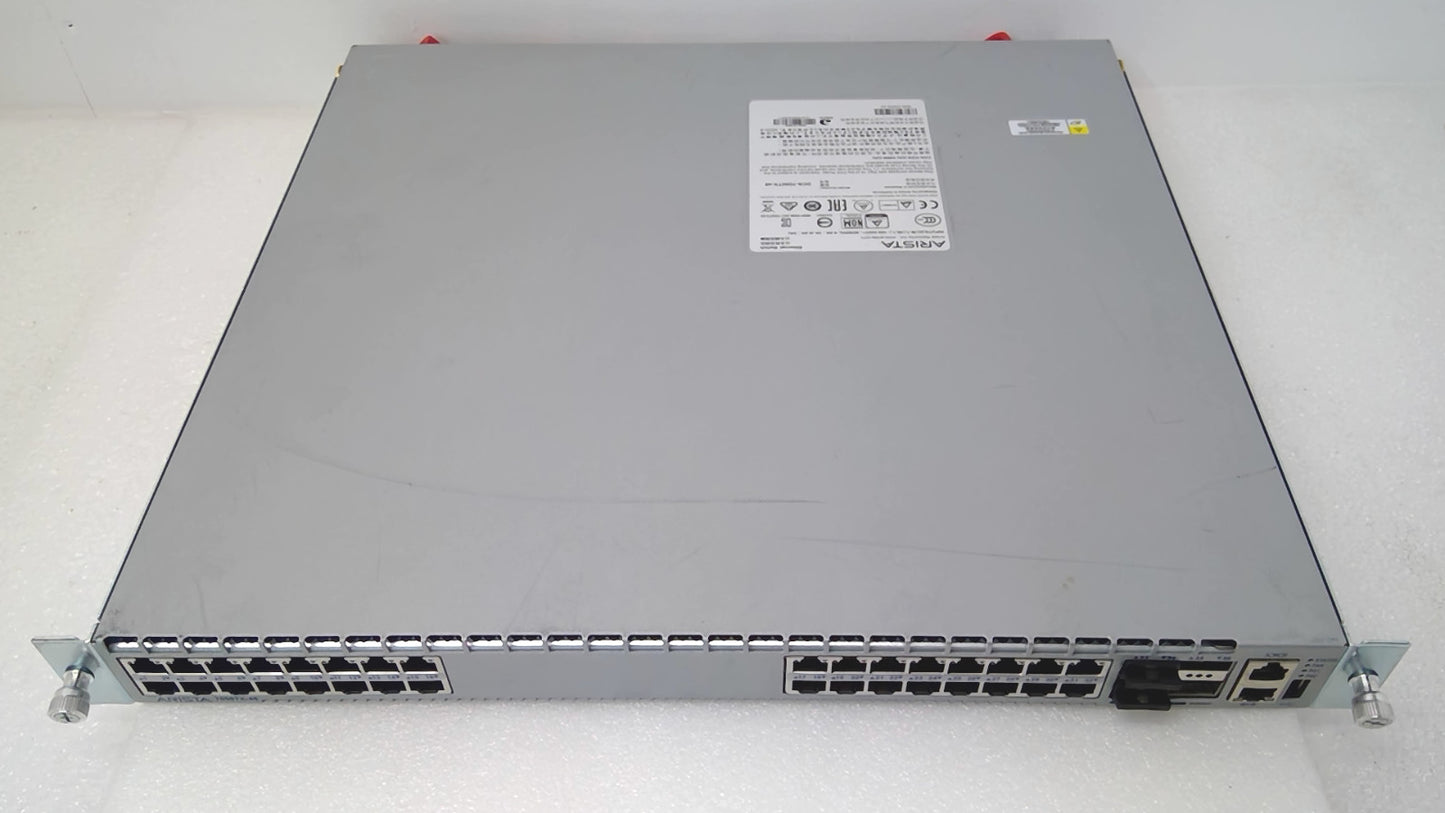 Arista DCS-7050TX-48-F 48-Port 10GbE RJ45 4x 40G QSFP+ Airflow Switch