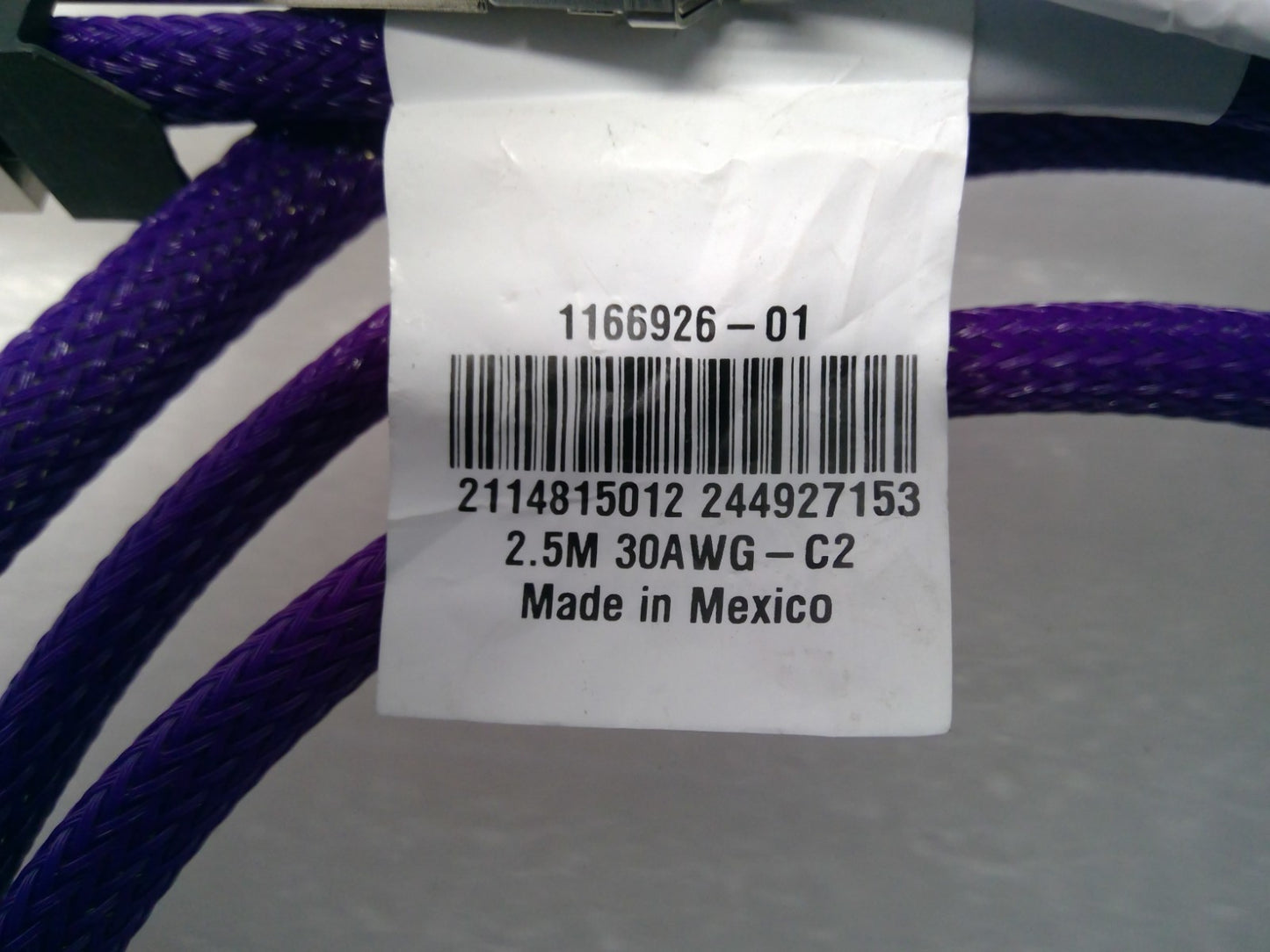 Molex 2114815012 800G OSFP to 2x 400G OSFP Breakout DAC Cable 2.5m 30AWG *Read*