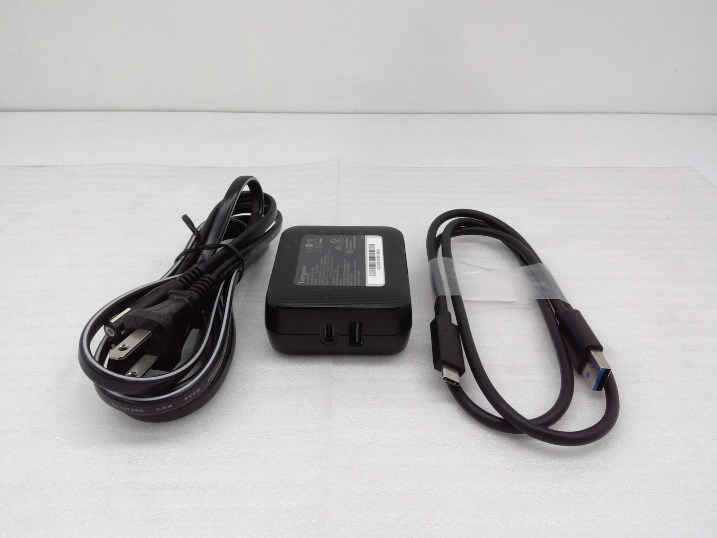 Targus 65W USB-C/USB-A Charger – Fast Charging for Laptops Phones  and TabletS