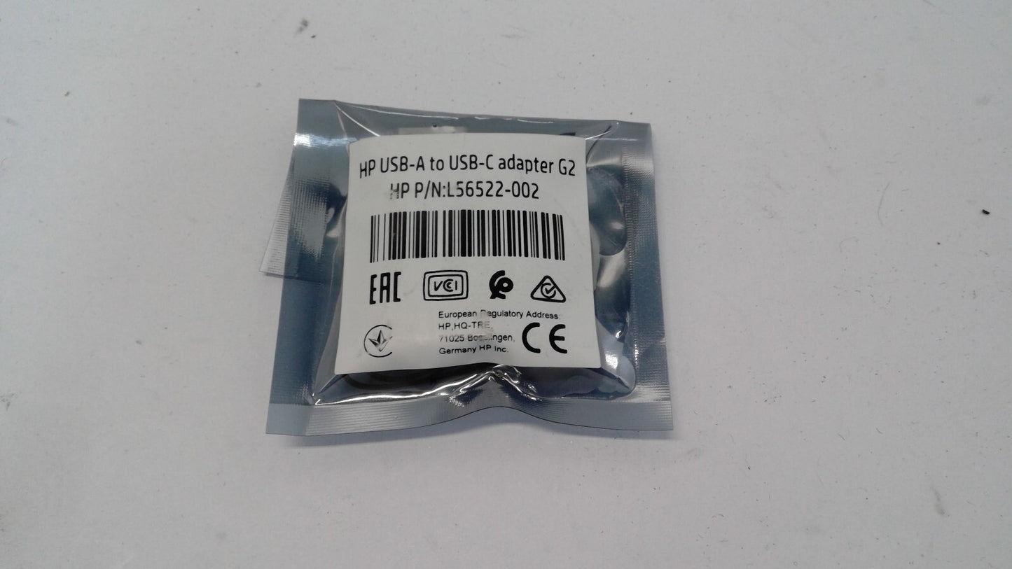 Genuine HP USB-C Female To USB 3.0 Type-A Adapter L56522-002